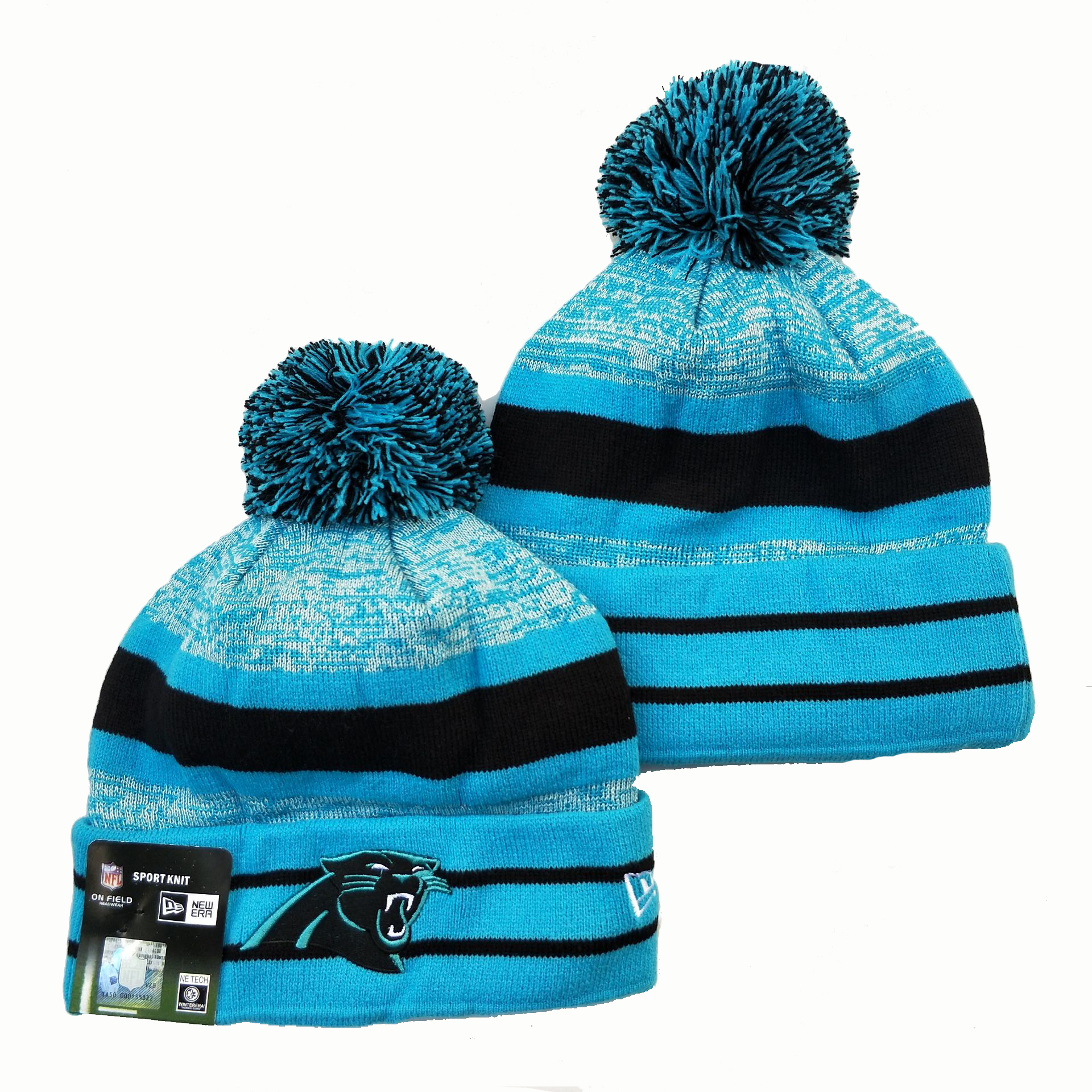 Carolina Panthers Knit Hats 064